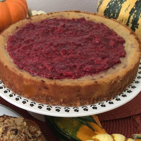 Raspberry Lemon Cheesecake