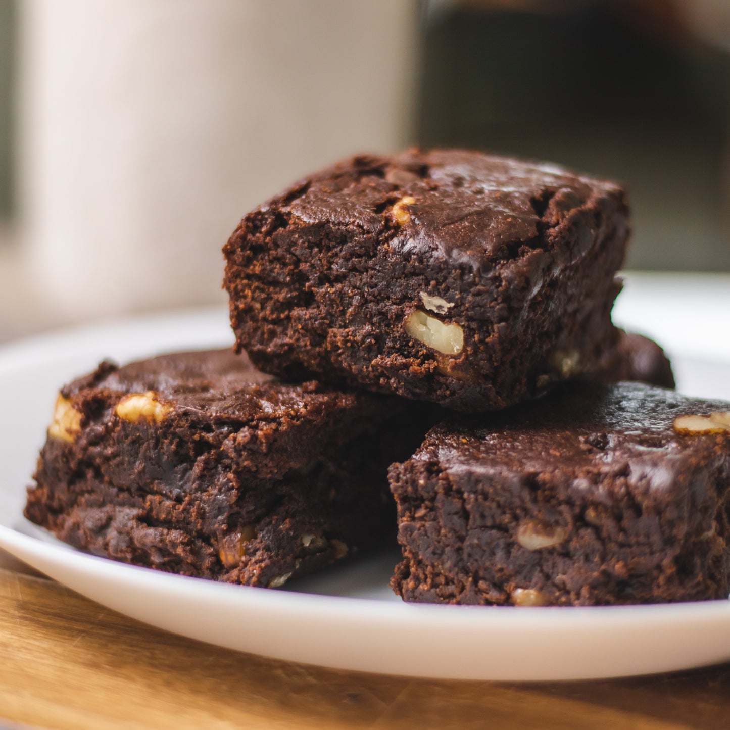 Fudge Brownies - Three
