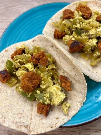 Chorizo Scramble Taco