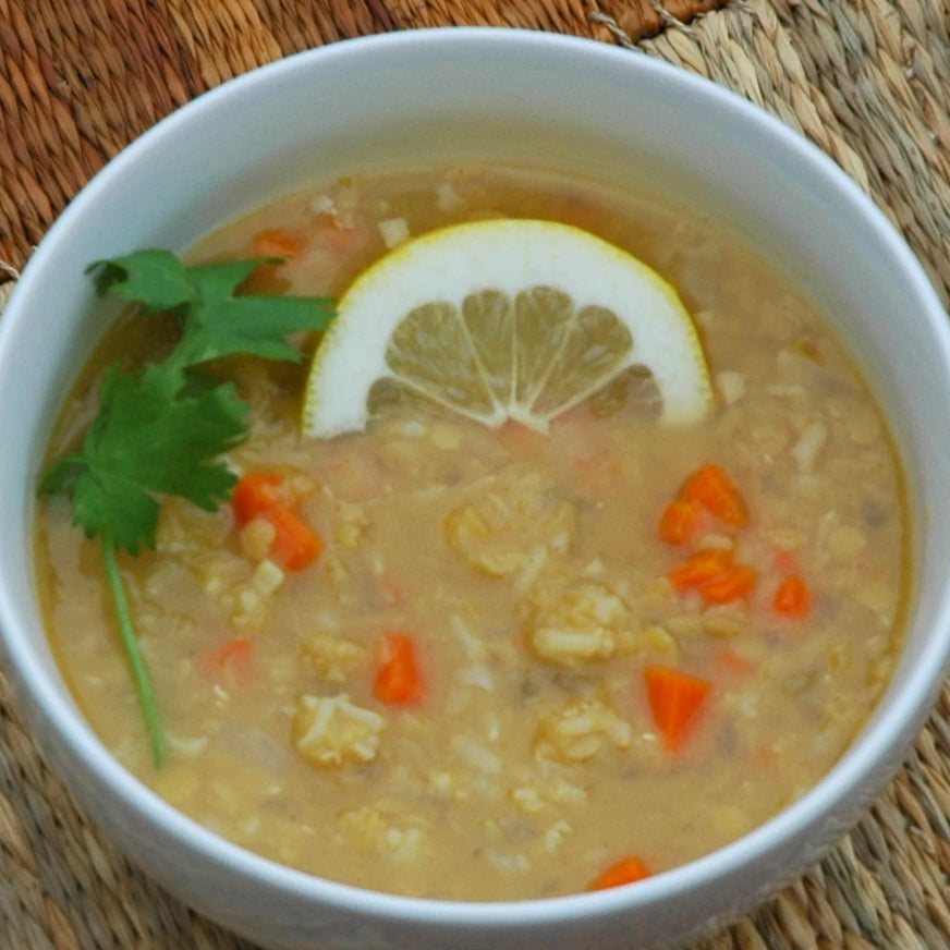 Arabian Lentil & Rice Soup