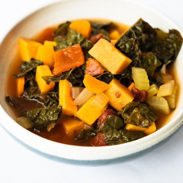 Claire's Kale & Sweet Potato Soup