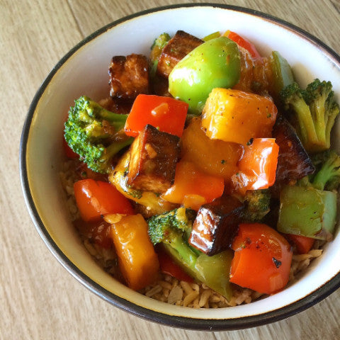 Sweet & Sour Tofu & Vegetables