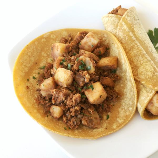 Picadillo Potato Taco