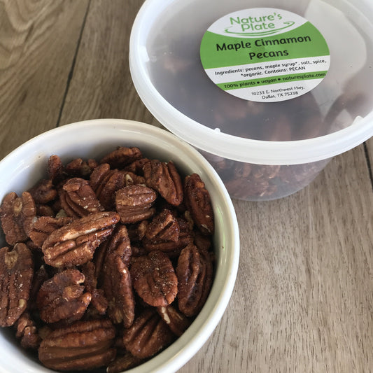 Maple Cinnamon Pecans